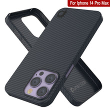 Load image into Gallery viewer, Coque en fibre de carbone Punkcase pour iPhone 14 Pro Max [Série AramidShield] Ultra mince et légère en Kevlar
