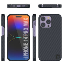 Load image into Gallery viewer, Coque Punkcase en fibre de carbone pour iPhone 14 Pro Max [Série Aramid MagShield] Ultra fine
