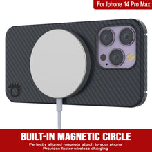 Load image into Gallery viewer, Coque Punkcase en fibre de carbone pour iPhone 14 Pro Max [Série Aramid MagShield] Ultra fine
