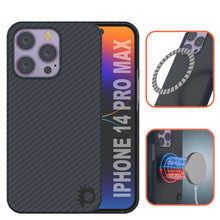 Load image into Gallery viewer, Coque Punkcase en fibre de carbone pour iPhone 14 Pro Max [Série Aramid MagShield] Ultra fine
