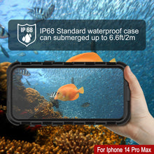 Load image into Gallery viewer, iPhone 14 Pro Max Série Métal Extrême 2.0 Boîtier en Aluminium Étanche IP68 avec Protège-écran intégré [Noir]

