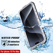 Load image into Gallery viewer, Coque étanche en aluminium pour iPhone 16 Pro Max Metal Extreme 2.0 Series IP68 avec protection d&#39;écran intégrée [Blanc]
