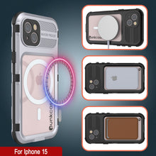 Load image into Gallery viewer, Coque étanche en aluminium pour iPhone 16 Metal Extreme 2.0 Series IP68 avec protection d&#39;écran intégrée [Blanc]
