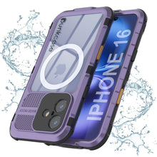 Charger l&#39;image dans la galerie, Coque étanche en aluminium pour iPhone 16 Metal Extreme 2.0 Series IP68 avec protection d&#39;écran intégrée [Violet]
