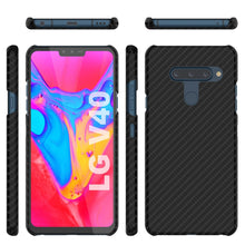 Load image into Gallery viewer, Coque PunkCase LG V40 [Série CarbonShield] Coque Ultra Fine et Protectrice.
