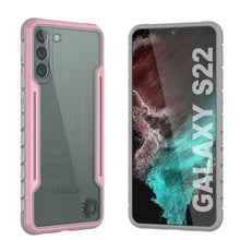 Charger l'image dans la galerie, Punkcase S22 ravenger Case Protective Military Grade Multilayer Cover [Rose-Gold] (Color in image: Rose-Gold)
