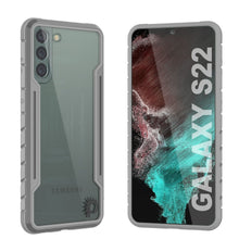 Load image into Gallery viewer, Punkcase S22 ravenger Case Protective Military Grade Multilayer Cover [Grey] (Color in image: Grey)
