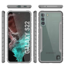 Load image into Gallery viewer, Punkcase S22 ravenger Case Protective Military Grade Multilayer Cover [Grey] 
