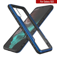 Charger l'image dans la galerie, Punkcase S22 ravenger Case Protective Military Grade Multilayer Cover [Navy Blue] (Color in image: Rose-Gold)
