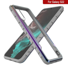Charger l'image dans la galerie, Punkcase S22 ravenger Case Protective Military Grade Multilayer Cover [Rainbow] (Color in image: Grey)
