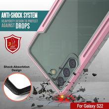 Charger l'image dans la galerie, Punkcase S22 ravenger Case Protective Military Grade Multilayer Cover [Rose-Gold] (Color in image: Red)
