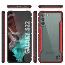 Charger l'image dans la galerie, Punkcase S22 ravenger Case Protective Military Grade Multilayer Cover [Red] 
