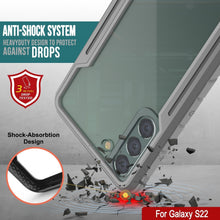 Load image into Gallery viewer, Punkcase S22 ravenger Case Protective Military Grade Multilayer Cover [Grey] (Color in image: Grey-Black)
