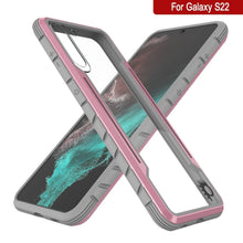 Charger l'image dans la galerie, Punkcase S22 ravenger Case Protective Military Grade Multilayer Cover [Rose-Gold] (Color in image: Grey)
