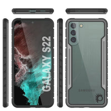 Load image into Gallery viewer, Punkcase S22 ravenger Case Protective Military Grade Multilayer Cover [Grey-Black] 
