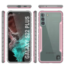 Charger l'image dans la galerie, Punkcase S22+ Plus ravenger Case Protective Military Grade Multilayer Cover [Rose-Gold] (Color in image: Blue)
