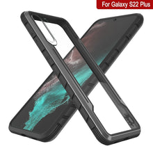 Load image into Gallery viewer, Punkcase S22+ Plus ravenger Case Protective Military Grade Multilayer Cover [Grey-Black] (Color in image: Black)
