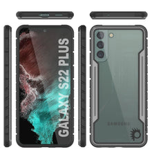 Load image into Gallery viewer, Punkcase S22+ Plus ravenger Case Protective Military Grade Multilayer Cover [Grey-Black] (Color in image: Blue)

