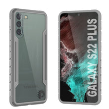 Load image into Gallery viewer, Punkcase S22+ Plus ravenger Case Protective Military Grade Multilayer Cover [Grey] (Color in image: Grey)
