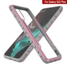 Charger l'image dans la galerie, Punkcase S22+ Plus ravenger Case Protective Military Grade Multilayer Cover [Rose-Gold] (Color in image: Grey-Black)
