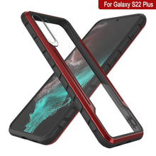 Load image into Gallery viewer, Punkcase S22+ Plus ravenger Case Protective Military Grade Multilayer Cover [Red] (Color in image: Grey-Black)
