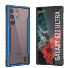 Charger l'image dans la galerie, Punkcase S22 Ultra ravenger Case Protective Military Grade Multilayer Cover [Navy Blue] (Color in image: Blue)
