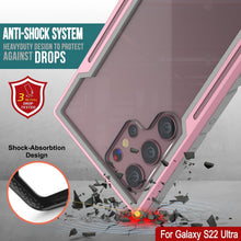 Charger l'image dans la galerie, Punkcase S22 Ultra ravenger Case Protective Military Grade Multilayer Cover [Rose-Gold] (Color in image: Red)

