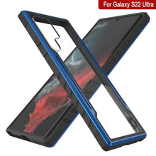 Charger l'image dans la galerie, Punkcase S22 Ultra ravenger Case Protective Military Grade Multilayer Cover [Navy Blue] (Color in image: Red)
