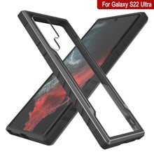 Charger l'image dans la galerie, Punkcase S22 Ultra ravenger Case Protective Military Grade Multilayer Cover [Grey-Black] (Color in image: Black)
