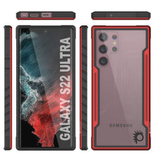 Load image into Gallery viewer, Punkcase S22 Ultra ravenger Case Protective Military Grade Multilayer Cover [Red] (Color in image: Blue)
