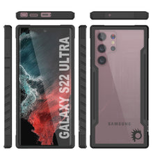 Charger l'image dans la galerie, Punkcase S22 Ultra ravenger Case Protective Military Grade Multilayer Cover [Black] (Color in image: Blue)
