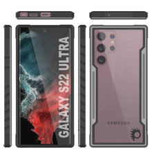 Charger l'image dans la galerie, Punkcase S22 Ultra ravenger Case Protective Military Grade Multilayer Cover [Grey-Black] (Color in image: Blue)
