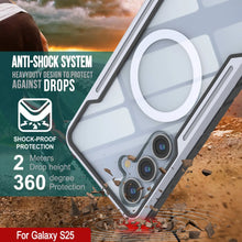 Charger l'image dans la galerie, Punkcase S25 Armour Couverture multicouche de qualité militaire de qualité militaire [blanc]
