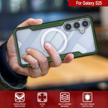 Charger l'image dans la galerie, Punkcase S25 Armure Couverture multicouche de qualité militaire de qualité militaire [vert foncé]
