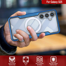 Load image into Gallery viewer, Punkcase S25 Armour Couverture multicouche de qualité militaire de qualité militaire [bleu marine]

