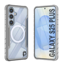 Load image into Gallery viewer, Punkcase S25 + Plus armure couverture multicouche de qualité militaire de qualité militaire [gris] armure.
