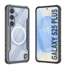 Load image into Gallery viewer, Punkcase S25 + Plus armure couverture multicouche de qualité militaire de qualité militaire [Grey-Black]
