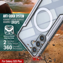 Charger l'image dans la galerie, Punkcase S25 + Plus armure couverture multicouche de qualité militaire de qualité militaire [blanc]
