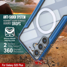 Charger l'image dans la galerie, Punkcase S25 + Plus armure couverture multicouche de qualité militaire de qualité militaire [bleu marine]
