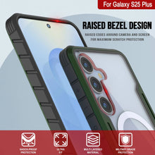 Charger l'image dans la galerie, Punkcase S25 + Plus armure couverture multicouche de qualité militaire de qualité militaire [vert foncé]

