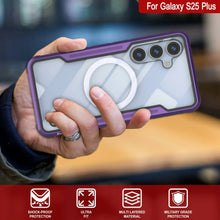 Charger l'image dans la galerie, Punkcase S25 + Plus armure couverture multicouche de qualité militaire de qualité militaire [violet]
