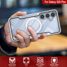 Charger l'image dans la galerie, Punkcase S25 + Plus armure couverture multicouche de qualité militaire de qualité militaire [blanc]
