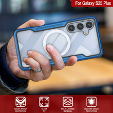 Charger l'image dans la galerie, Punkcase S25 + Plus armure couverture multicouche de qualité militaire de qualité militaire [bleu marine]
