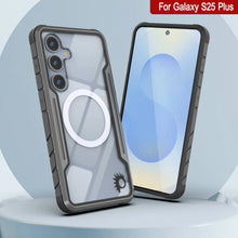 Load image into Gallery viewer, Punkcase S25 + Plus armure couverture multicouche de qualité militaire de qualité militaire [Grey-Black]
