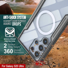 Load image into Gallery viewer, Punkcase S25 Ultra Armour Case de protection multicouche de qualité militaire de qualité militaire [Grey-Black]
