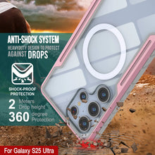 Load image into Gallery viewer, Punkcase S25 Ultra Armour Case de protection multicouche de qualité militaire de qualité militaire [rose-or]
