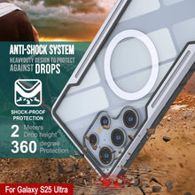 Load image into Gallery viewer, Punkcase S25 Ultra Armour Case de protection multicouche de qualité militaire de qualité militaire [blanc]
