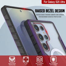 Charger l'image dans la galerie, Punkcase S25 Ultra Armour Case de protection multicouche de qualité militaire de qualité militaire [violet]
