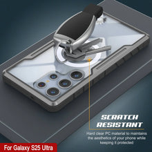 Load image into Gallery viewer, Punkcase S25 Ultra Armour Case de protection multicouche de qualité militaire de qualité militaire [Grey-Black]
