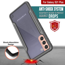 Load image into Gallery viewer, Punkcase S21+ Plus ravenger Case Protective Military Grade Multilayer Cover [Grey-Black] (Color in image: Rose-Gold)
